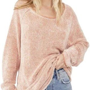 Free People Womens Lenox Tunic Sweater